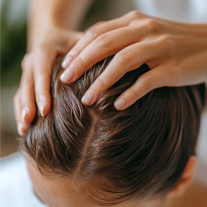 person-massaging-their-scalp-with-fingertips